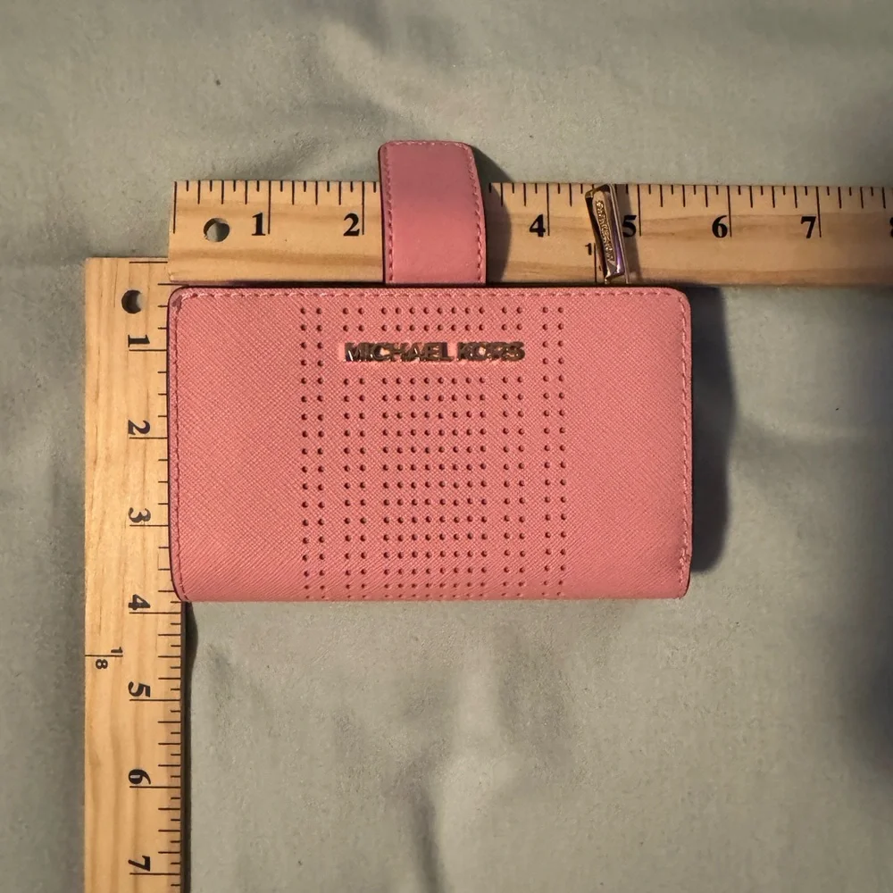 NWT Defect Michael Kors Pink Wallet